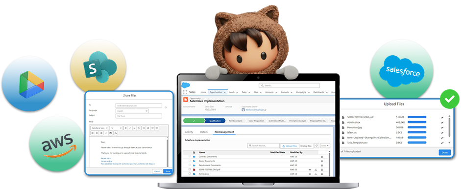 Salesforce File Storage Integration App